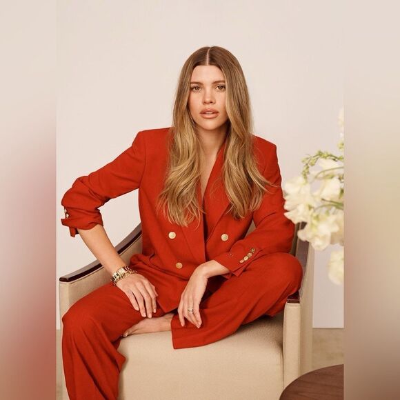 Tommy Hilfiger Jackets & Blazers - NWT Tommy Hilfiger x Sofia Richie Grainge Red Pant Suit